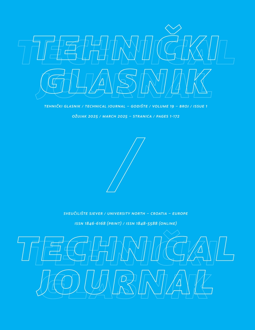 Tehnički glasnik 1/2025 Tehnički glasnik 1/2025